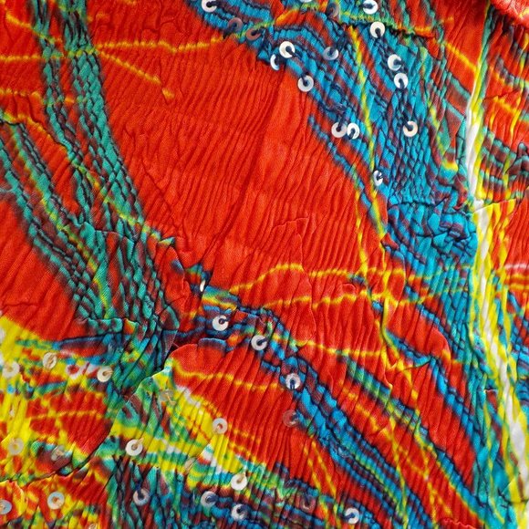 EUC Alberto Makali  Button Front Sleeveless Top SZ S - Picture 11 of 12